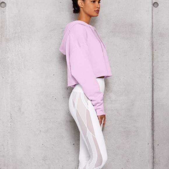 NWT Alo Edge Hoodie Cool Comfort Ultraviolet - Picture 4 of 6